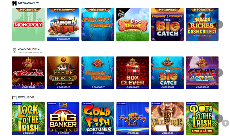 Foxy Games Online Casino games