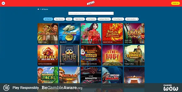 No account login